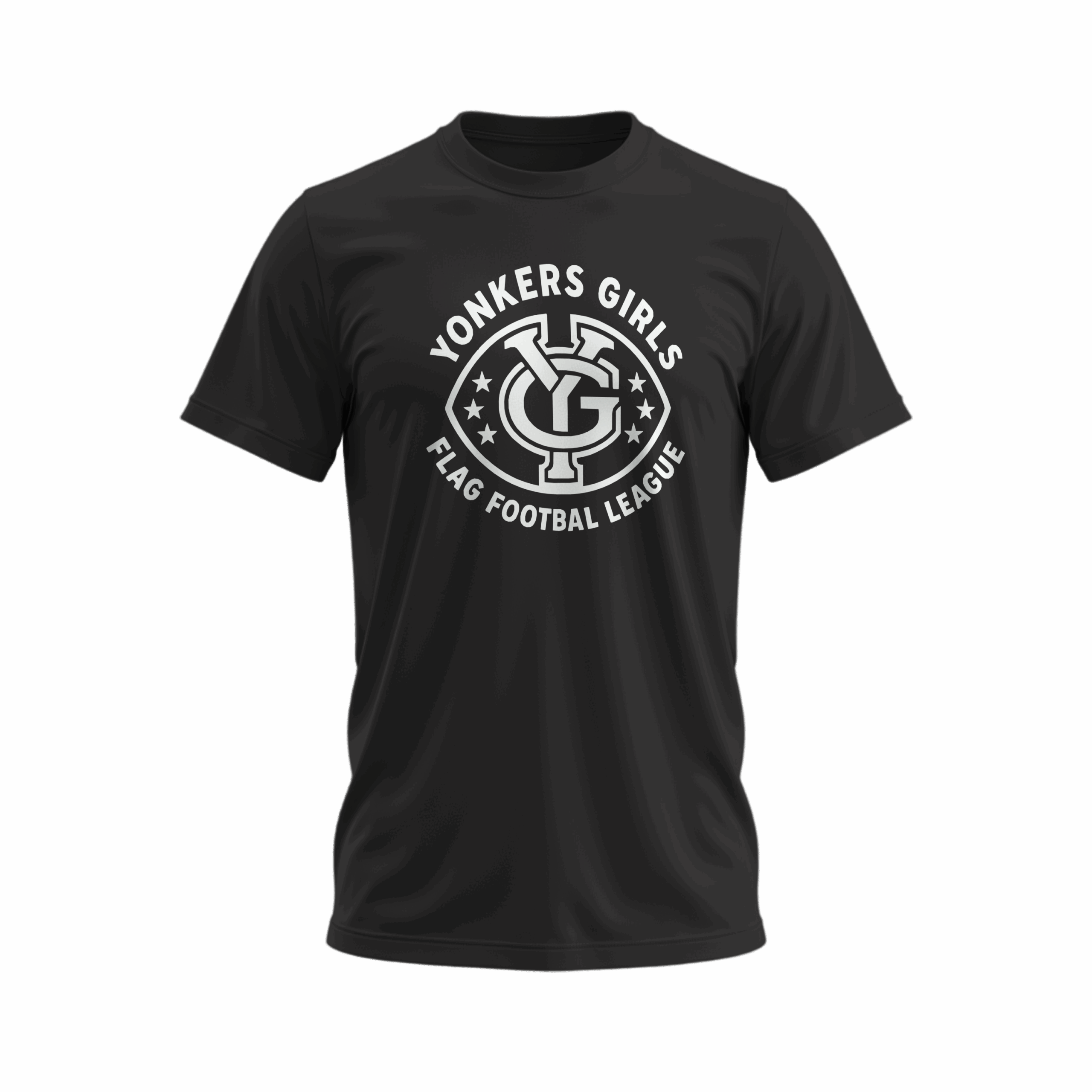 Yonkers Girls Flag Logo Tee - Image 2